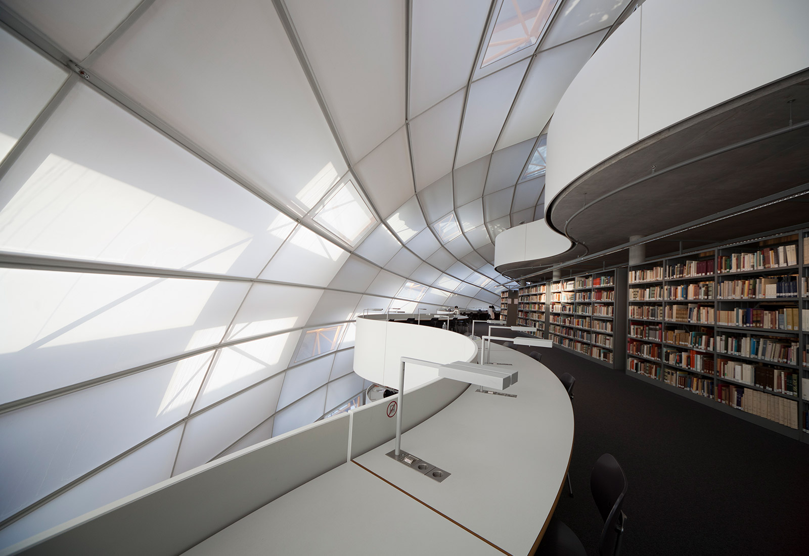A modern library