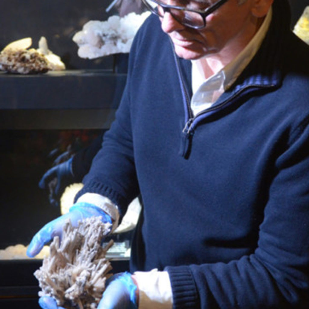 Collections item held in hands