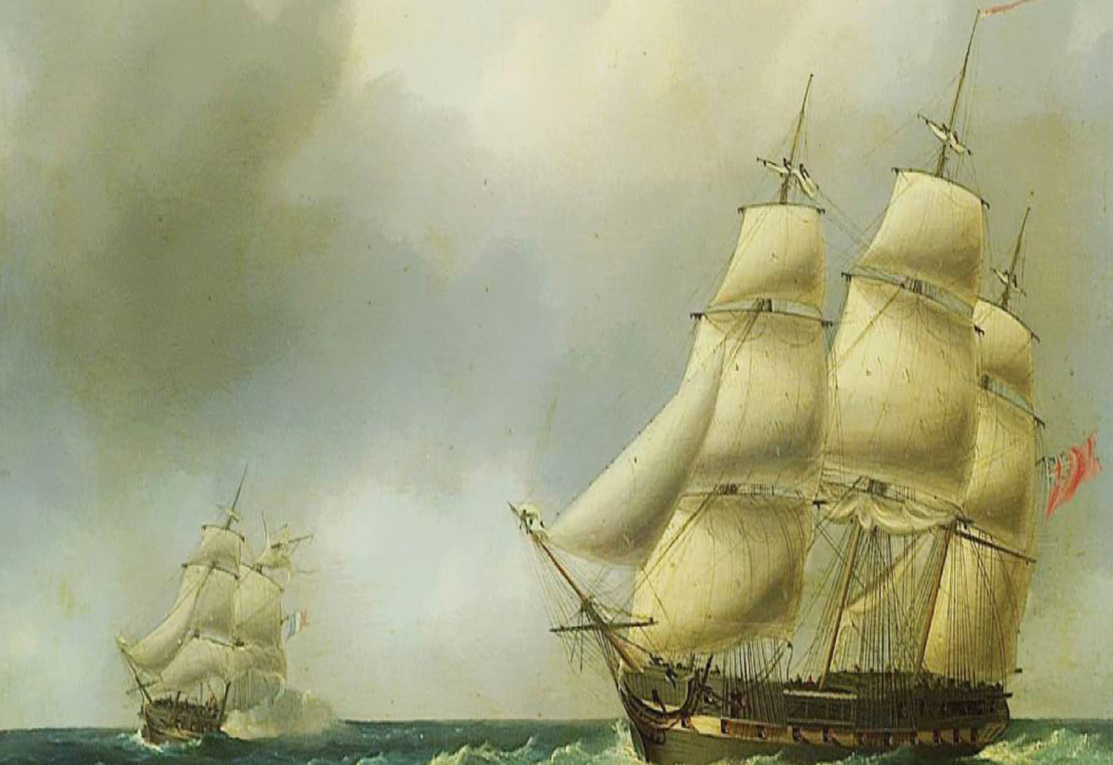 Maritime Ships at sea