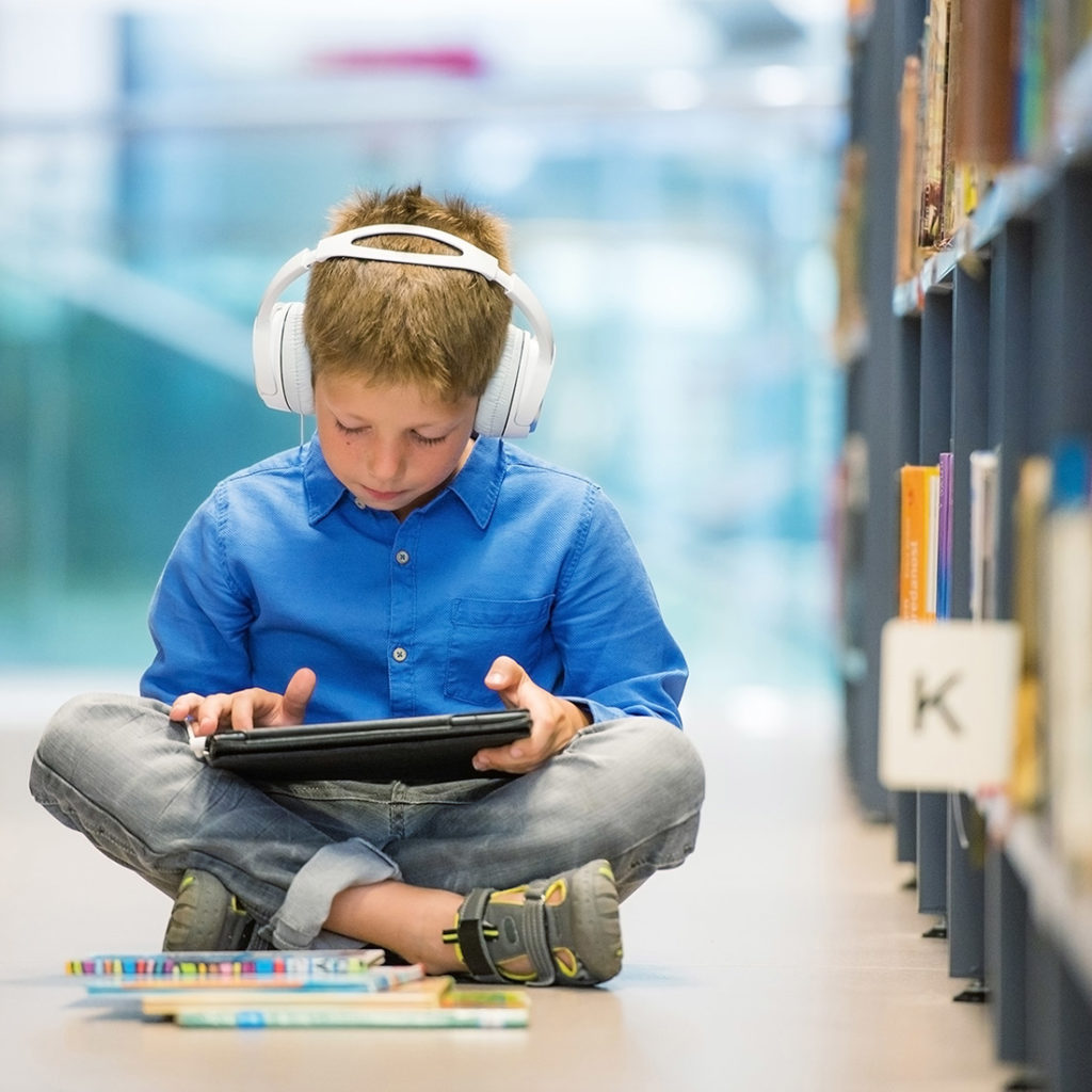 Library Child Headphones