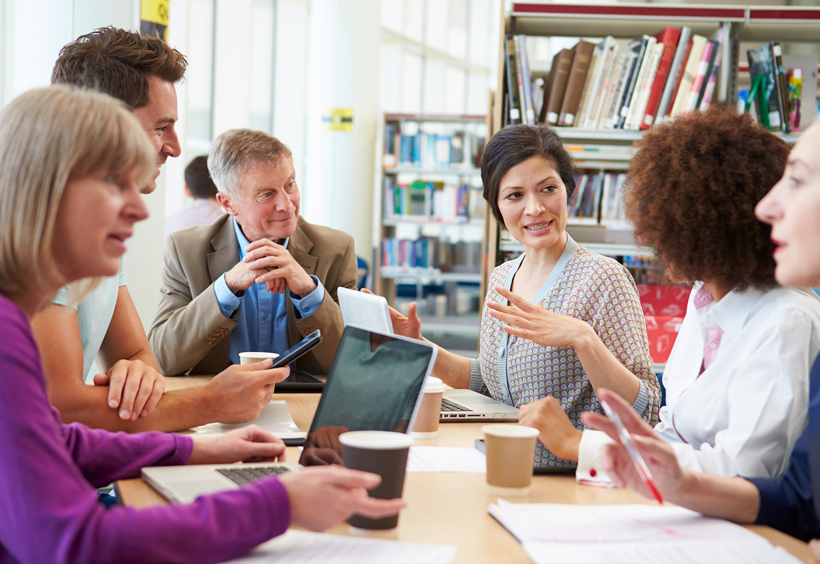 Library meeting